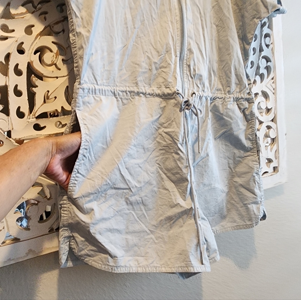 PISTOLA MEG FRONT ZIP UTILITY ROMPER SKY BLUE SIZE MEDIUM - Picture 7 of 12